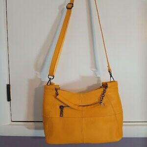 spring yellow purse